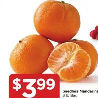Food 4 Less Seedless mandarins offer