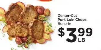 Food 4 Less Center-cut pork loin chops offer