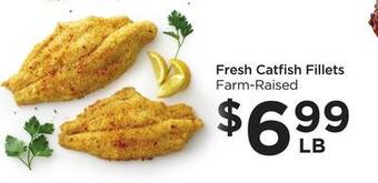 Food 4 Less Fresh catfish fillets offer