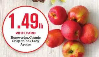 Mariano's Honeycrisp, cosmic crisp or pink lady apples offer