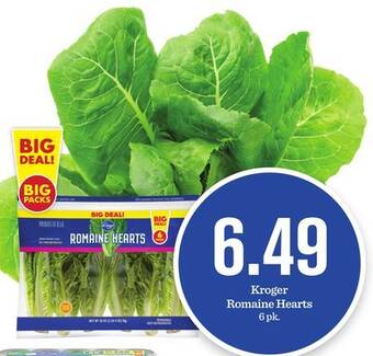 Mariano's Kroger romaine hearts offer