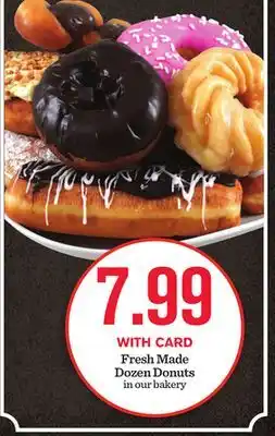 Mariano's Fresh made dozen donuts offer