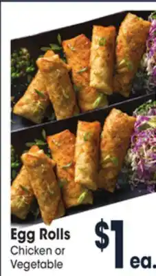Jewel-Osco Egg rolls offer