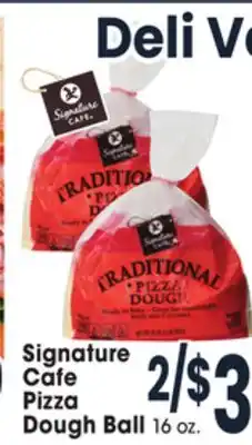 Jewel-Osco Signature cafe pizza dough ball offer