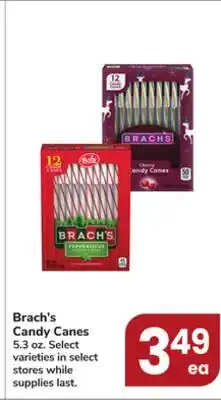 Jewel-Osco Brach's candy canes offer