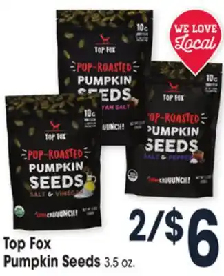 Jewel-Osco Top fox pumpkin seeds offer