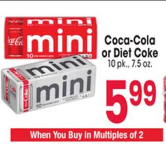 Jewel-Osco Coca-cola or diet coke offer