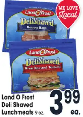 Jewel-Osco Land o frost deli shaved deli shaved lunchmeats offer