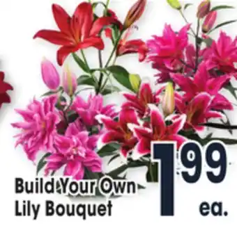 Jewel-Osco Build your own lily bouquet offer