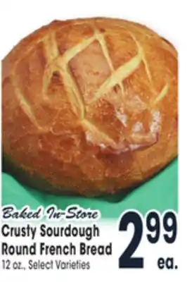 Jewel-Osco Sourdough round french bread offer