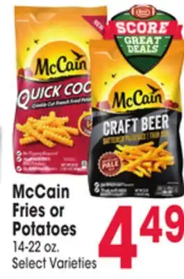 Jewel-Osco Mccain fries or potatoes offer