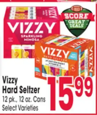 Jewel-Osco Vizzy hard seltzer offer