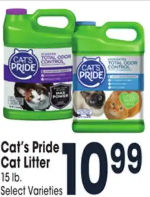 Jewel-Osco Cat's pride cat litter offer