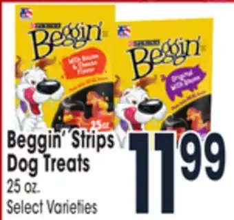 Jewel-Osco Beggin' strips dog treats offer