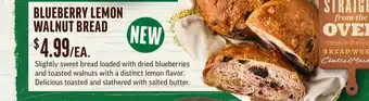 Central Market Blueberry Lemon Walnut Bread offer