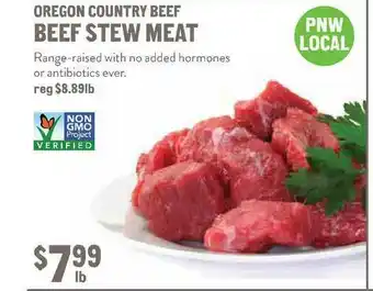 New Seasons Market Beef Stew Meat offer