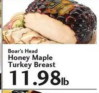 Sunset Foods Boar's Head Honey Maple Turkey Breast offer