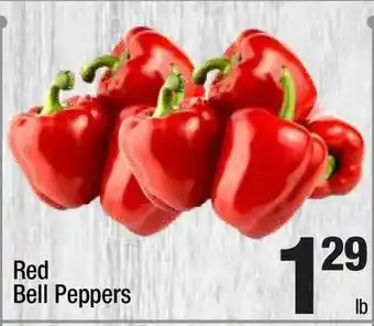 Super King Markets Red Bell Pepppers offer