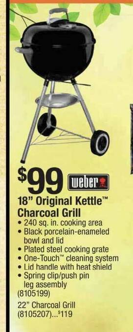Ace Hardware Weber 18 offer