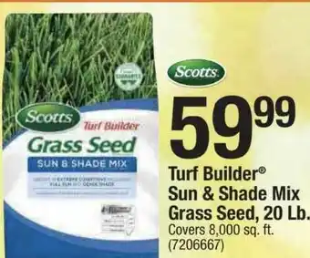 Ace Hardware Scotts Turf Builder Sun & Shade Mix Grass Seed, 20 Lb. offer