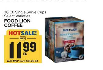 Food Lion Food Lion Coffee offer