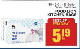 Food Lion Food Lion Kitchen Bags offer