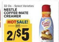 Food Lion Nestle Coffee-mate Creamer offer