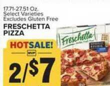 Food Lion Freschetta Pizza offer