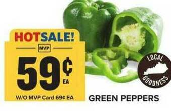 Food Lion Green Peppers offer