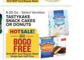 Food Lion Tastykake Snack Cakes Or Donuts offer
