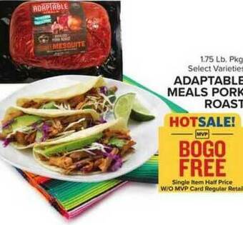 Food Lion Adaptable Meals Pork Roast offer