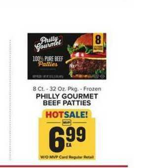 Food Lion Philly Gourmet Beef Patties offer
