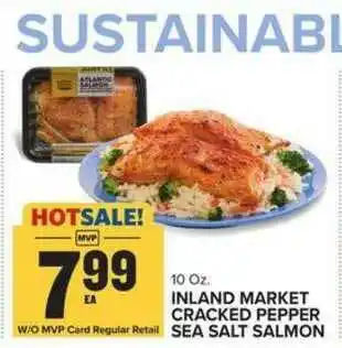 Food Lion Inland Market Cracked Pepper Sea Salt Salmon offer