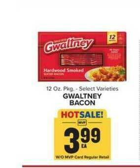Food Lion Gwaltney Bacon offer