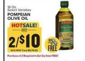Food Lion Pompeian Olive Oil offer