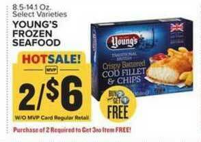 Food Lion Young's Frozen Seafood offer