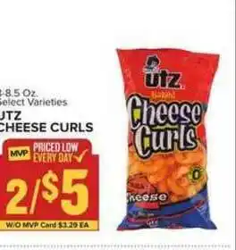 Food Lion Utz Cheese Curls offer