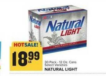 Food Lion Natural Light offer