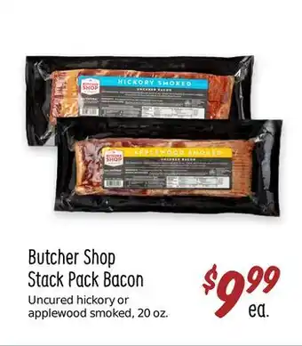 Sprouts Farmers Market Butcher shop stack pack bacon offer