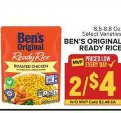 Food Lion Ben's Original Ready Rice offer