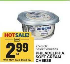 Food Lion Philadelphia Soft Cream Cheese offer