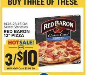 Food Lion Red Baron 12 offer