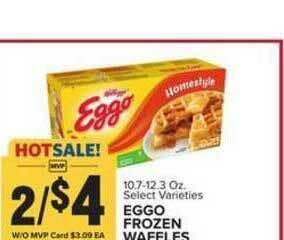 Food Lion Eggo Frozen Waffles offer