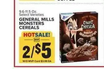 Food Lion General Mills Monsters Cereals offer