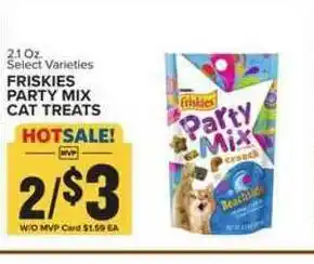 Food Lion Friskies Party Mix Cat Treats offer