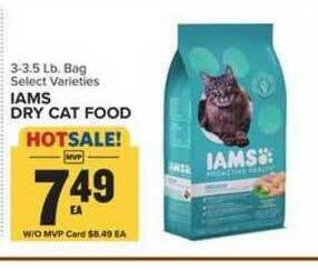 Food Lion Iams Dry Cat Food offer