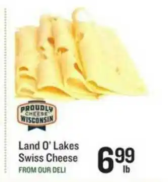 Lowes Foods Land O' Lakes Swiss Cheese offer