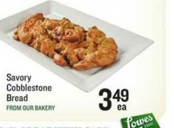 Lowes Foods Savory Cobblestone Bread offer
