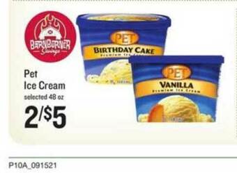 Lowes Foods Pet Ice Cream offer