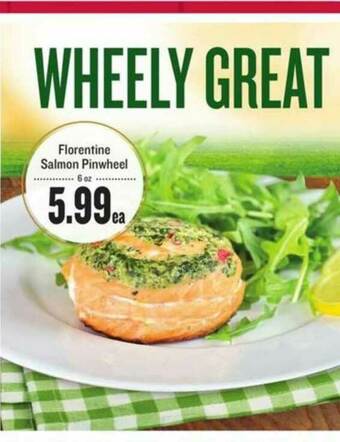 Lowes Foods Florentine Salmon Pinwheel offer